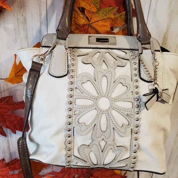 Guess Bags Guess Blush Laser Cut Floral Bag Poshmark